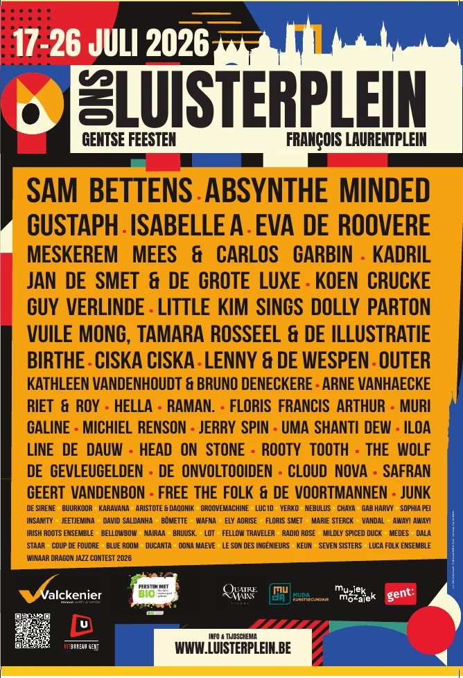 Affiche Ons Luisterplein 2026